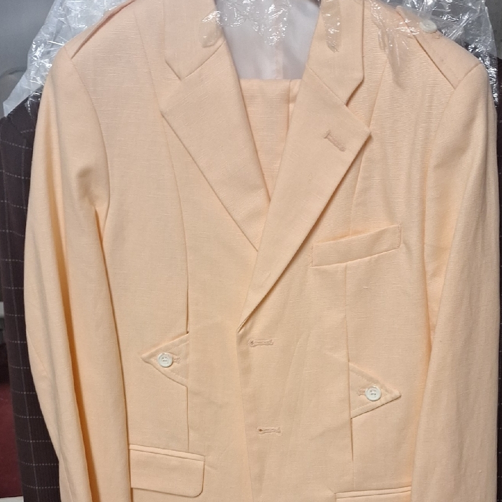 Kids Cream Suit Set
